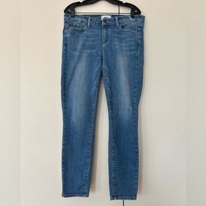 Paige denim Verdugo ankle sienna distressed mid rise skinny jeans 32